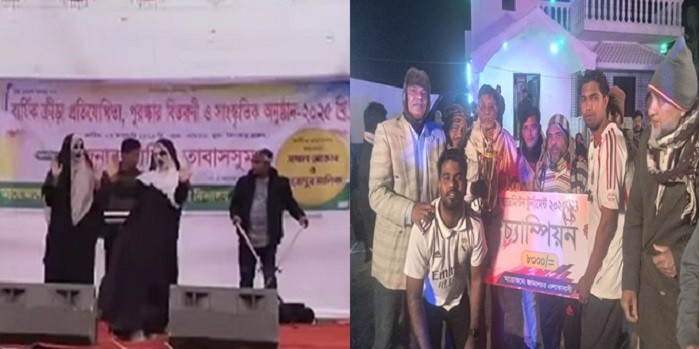 জয়পাড়া উচ্চ বালিকা বিদ্যালয়ে পুরস্কার বিতরণী ও জামালচরে ব্যাডমিন্টন ফাইনাল খেলা অনুষ্ঠিত